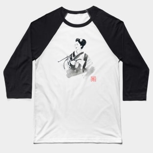 smoking geisha Baseball T-Shirt